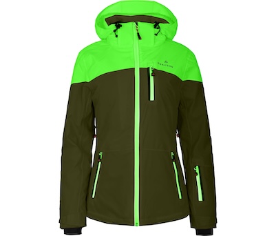 BERGSON NUOLJA Jacke: Bielastisch & Unterarmventilation BERGSON NUOLJA Jacke: Bielastisch & Unterarmventilation
